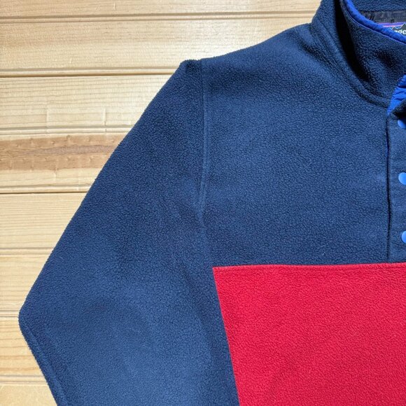 Patagonia Synchilla Snap-T Mock Neck Fleece Pullover Jacket Men's - Size Small - Picture 2 of 11